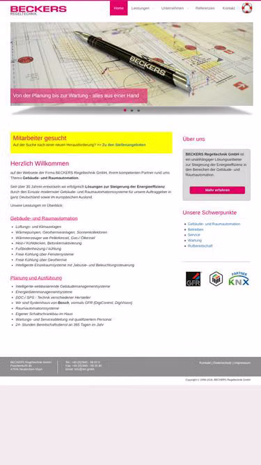 Screenshot of brt.gmbh