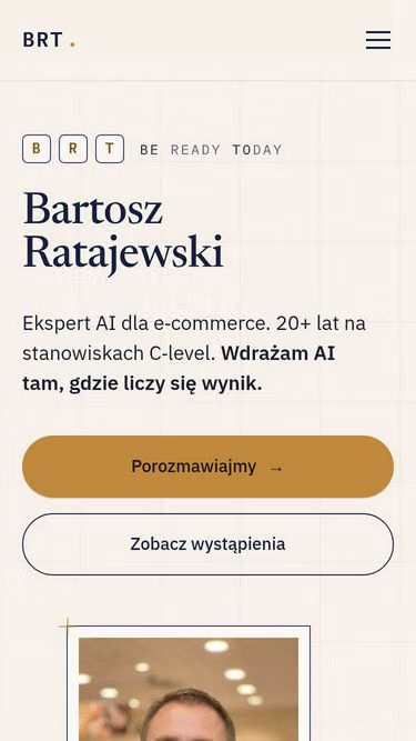 Screenshot of brt.pl