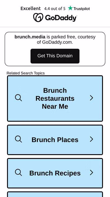 Screenshot of brunch.media