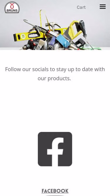 Screenshot of bruns.co.nz