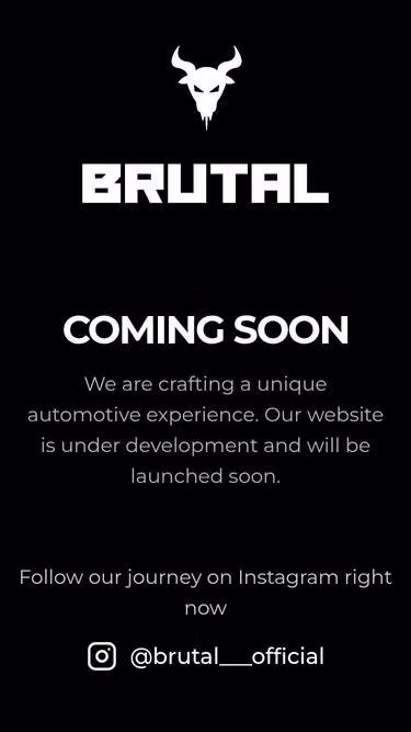 Screenshot of brutal.co