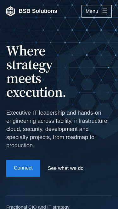 Screenshot of bsb.solutions