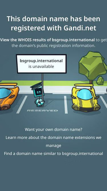 Screenshot of bsgroup.international