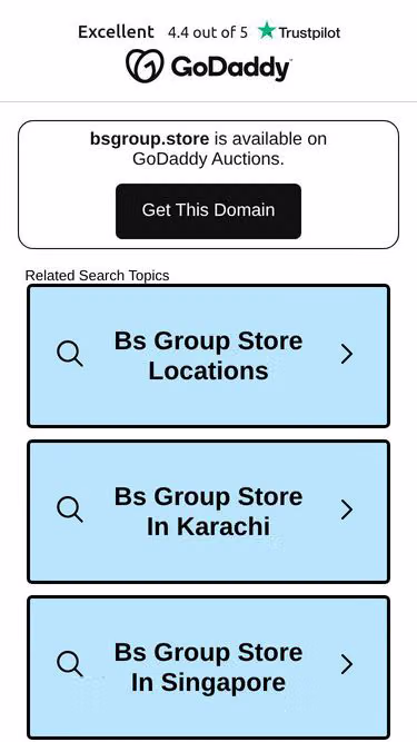 Screenshot of bsgroup.store