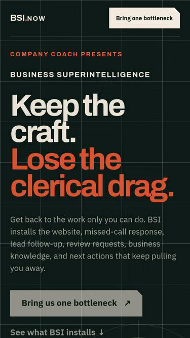 Screenshot of bsi.now