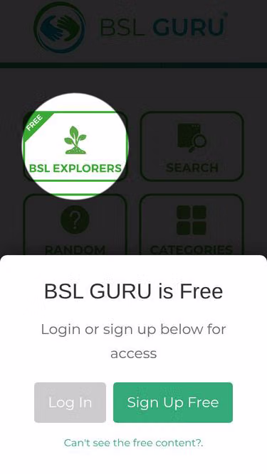 Screenshot of bsl.guru