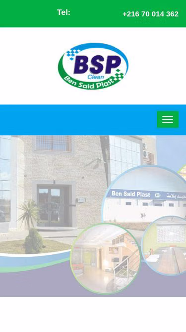 Screenshot of bsp.com.tn