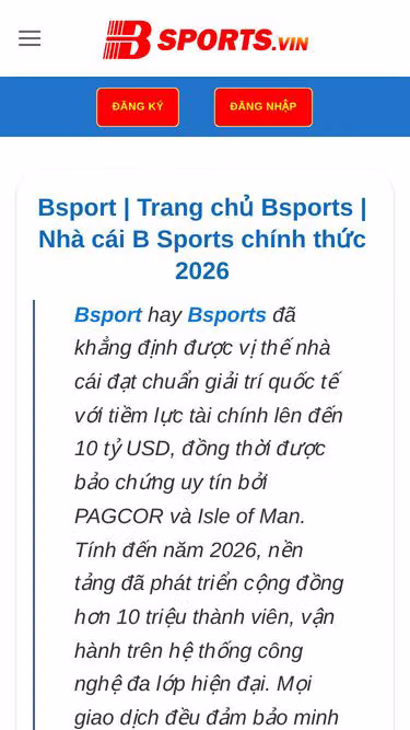 Screenshot of bsport.boo
