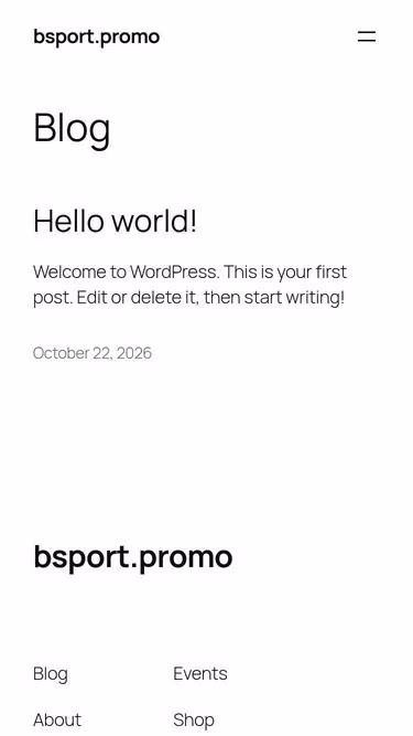 Screenshot of bsport.promo