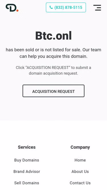 Screenshot of btc.onl