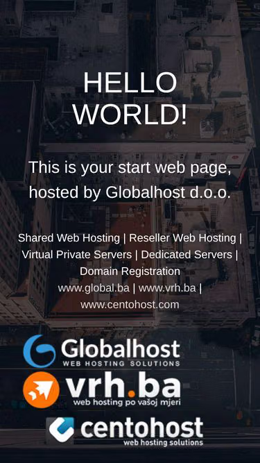 Screenshot of btg.ba