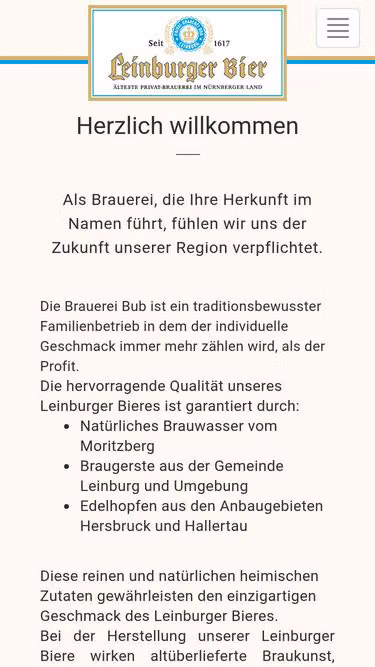 Screenshot of bub.bayern