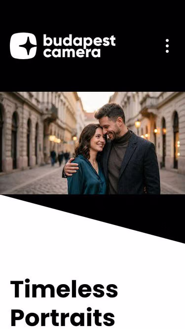 Screenshot of budapest.camera