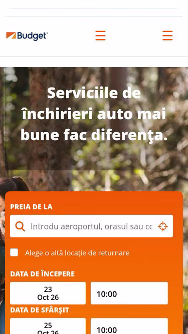 Screenshot of budget.ro