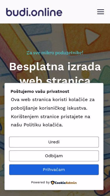 Screenshot of budi.online