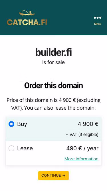 Screenshot of builder.fi