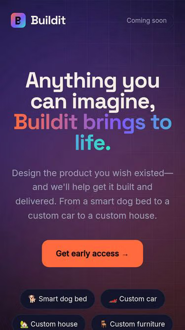 Screenshot of buildit.build