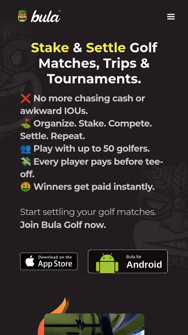 Screenshot of bula.bet