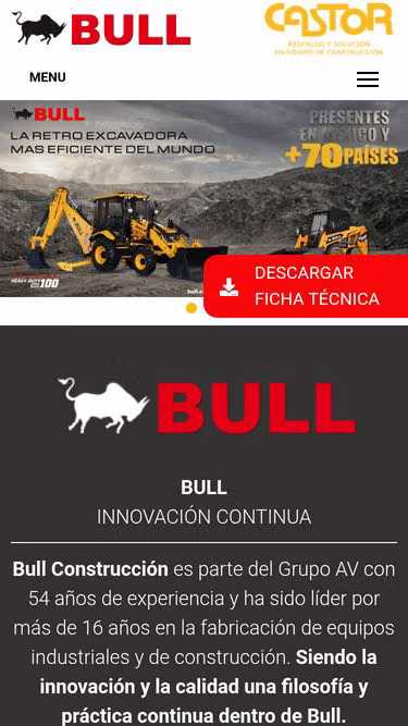 Screenshot of bull.com.mx