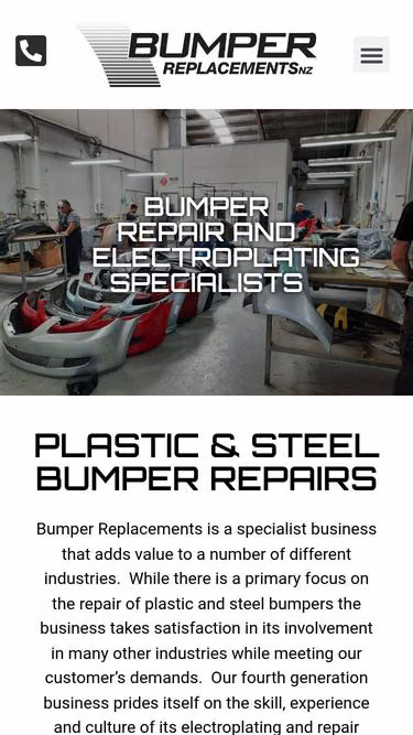Screenshot of bumper.co.nz