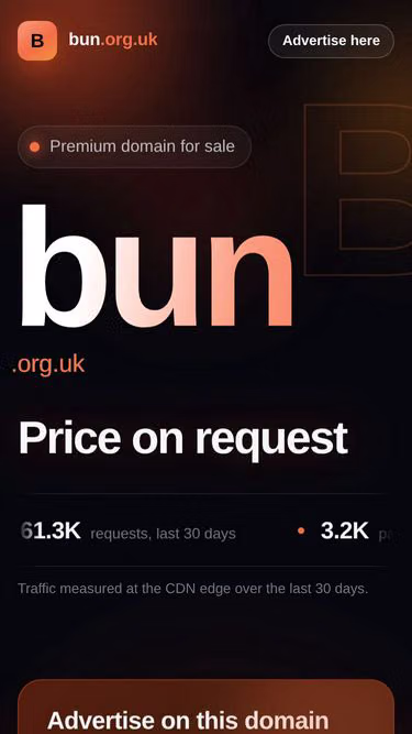 Screenshot of bun.org.uk