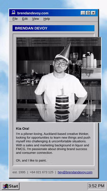 Screenshot of bundi.co.nz