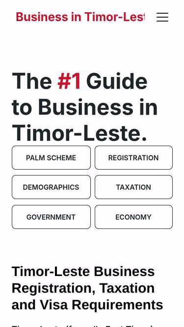 Screenshot of business.tl
