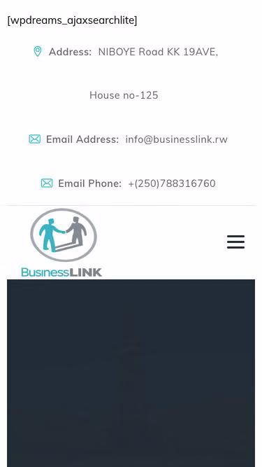 Screenshot of businesslink.rw