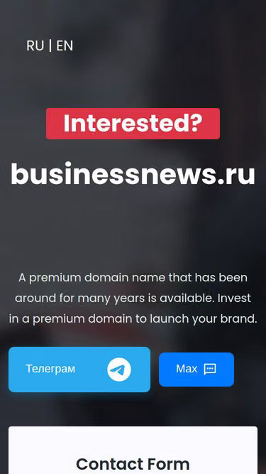 Screenshot of businessnews.ru