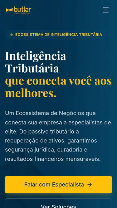 Screenshot of butler.com.br