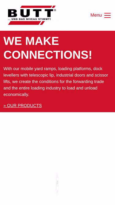 Screenshot of butt.de