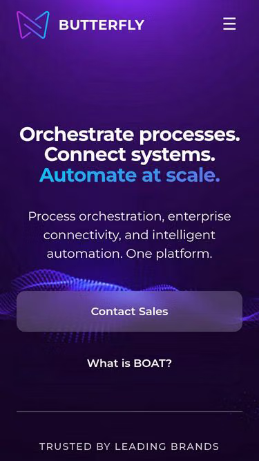 Screenshot of butterfly.ist