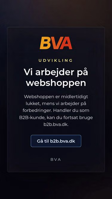 Screenshot of bva.dk