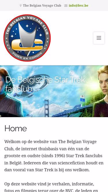 Screenshot of bvc.be