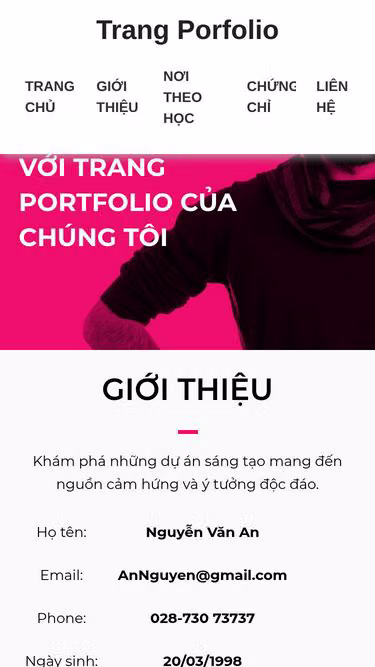 Screenshot of bvd.id.vn