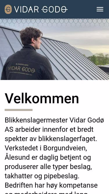 Screenshot of bvg.no