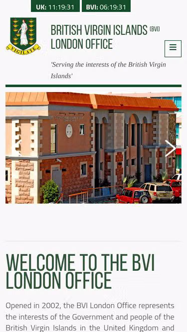Screenshot of bvi.org.uk