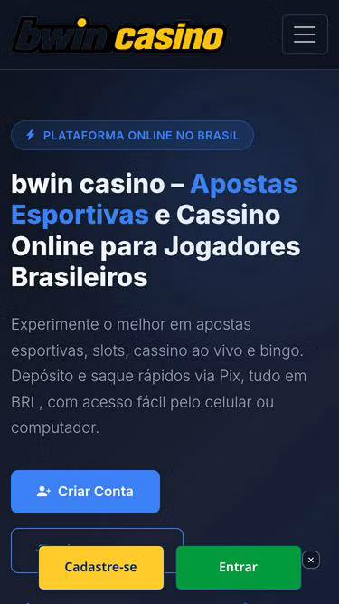 Screenshot of bwincasino.vu
