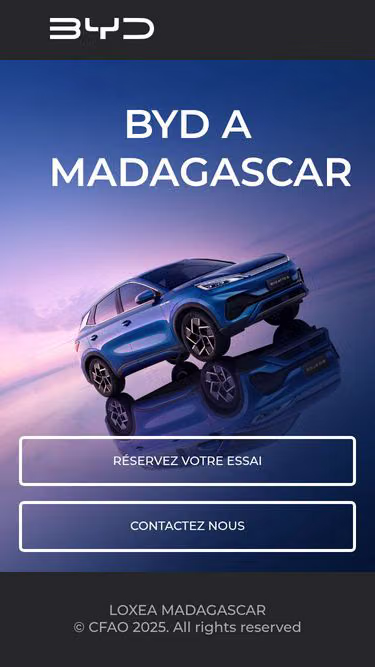 Screenshot of byd.mg