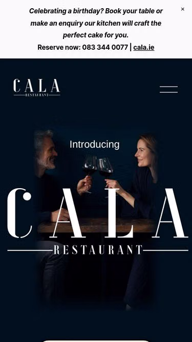Screenshot of cala.ie