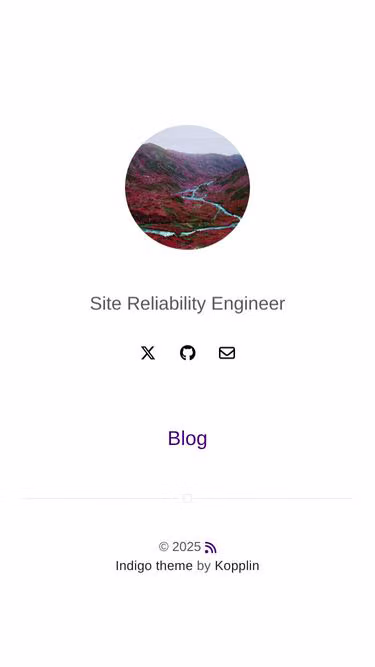 Screenshot of cameron.ci