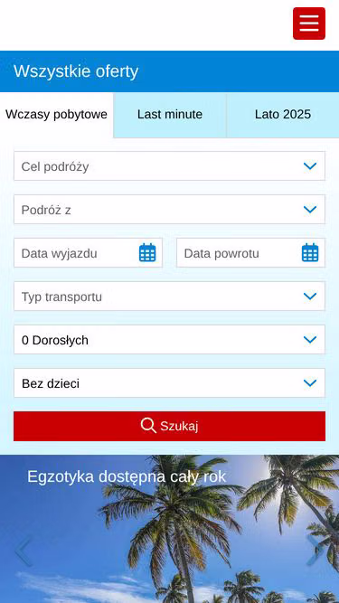 Screenshot of camino.turystyka.pl