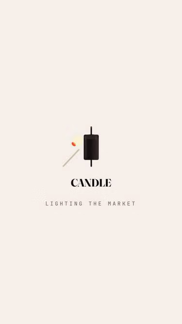Screenshot of candle.fan