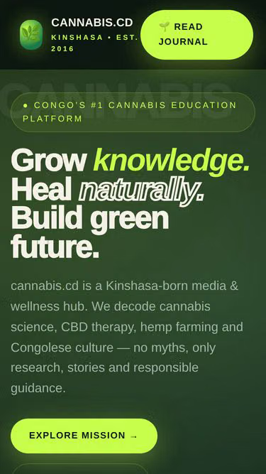 Screenshot of cannabis.cd