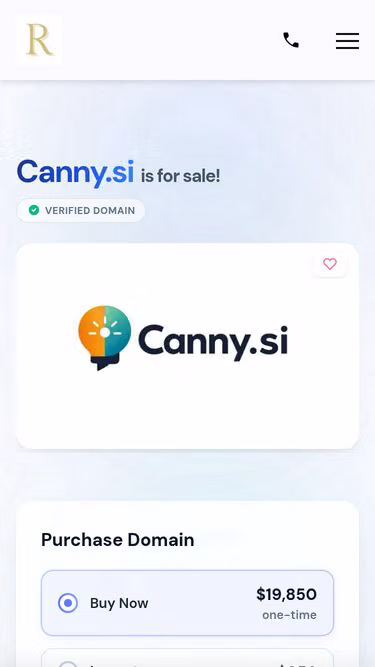 Screenshot of canny.si
