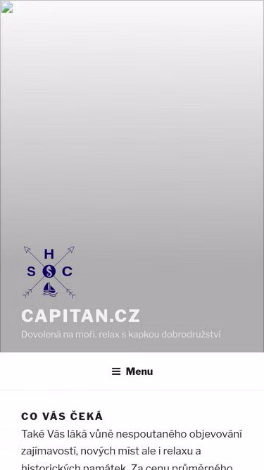Screenshot of capitan.cz