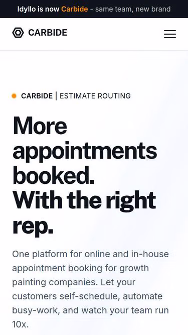 Screenshot of carbide.work