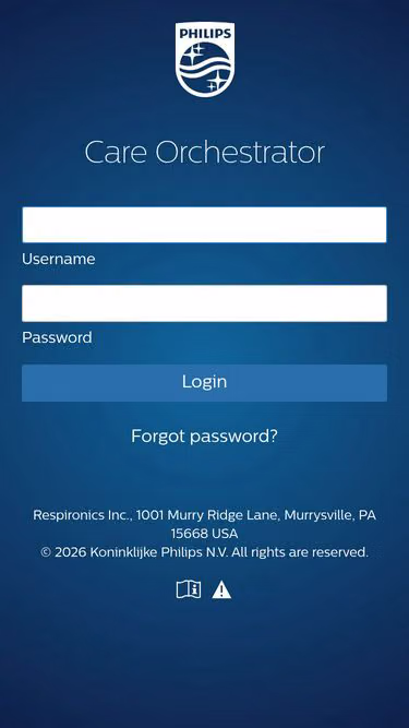 Screenshot of careorchestrator.ee