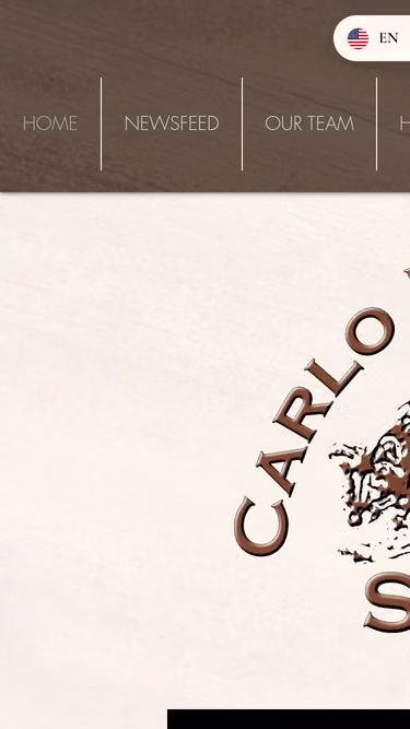 Screenshot of carlo.co.za