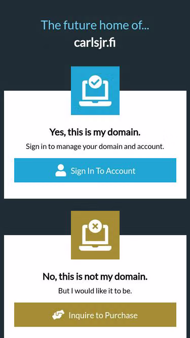 Screenshot of carlsjr.fi